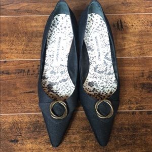 Manolo Blahnik Peep Classic Heel